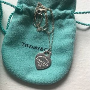 Tiffany & Co Return to Tiffany Heart Tag Necklace